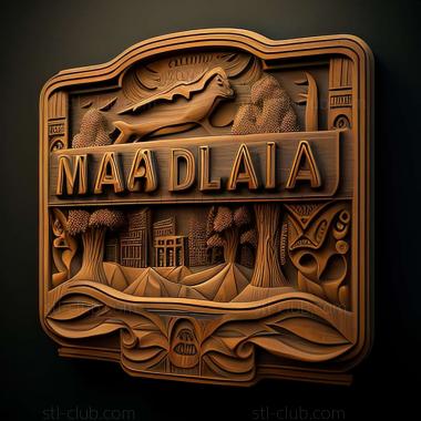 3D модель Нампа Айдахо (STL)